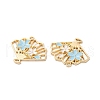 Alloy Enamel Pendants ENAM-D046-30G-01-2