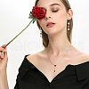 HOBBIESAY 90Pcs 3 Colors Valentine's Day Theme Polymer Clay Rhinestone Round Beads RB-HY0001-02-5