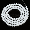 Electroplate Glass Beads Strands EGLA-A034-P10mm-A02-4