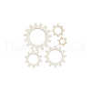 BENECREAT 1Set Wood Flower Weaving Tool TOOL-BC0002-88-7
