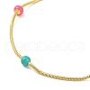 Ion Plating(IP) 304 Stainless Steel Snake Chain Bracelets for Women BJEW-K254-19G-01-3
