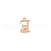 Brass Micro Pave Cubic Zirconia Charms KK-TAC0004-04E-2