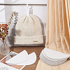Paper Woolen Hat Liner Support DIY-WH0430-905-5