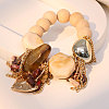 Exaggerated Heart Alloy Charm Bracelets WGF0345-01-3
