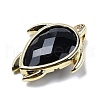 Natural Obsidian Pendants G-U019-02G-09-2