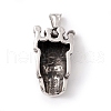 Tibetan Style 304 Stainless Steel Pendants STAS-P305-59AS-2