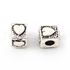 Alloy European Beads TIBE-S319-141AS-RS-2