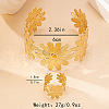 Flower Alloy Cuff Bangles & Cuff Rings Sets FS-WGBD273-01-1