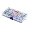 Baking Painted Drawbench Glass Beads DIY-X0273-01-2