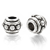 Tibetan Style Alloy European Beads TIBE-S320-077AS-LF-1