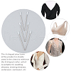   20Pcs V Shape Steel Bra Underwire FIND-PH0006-62-3
