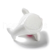 Opaque Resin Pendants RESI-A030-06B-2