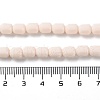 Opaque Glass Beads Strands GLAA-G112-03L-4