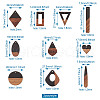 Resin & Walnut Wood Pendants RESI-TA0001-12-21