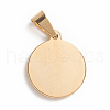 304 Stainless Steel Pendants STAS-E486-11G-2