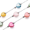Handmade Shell Beads Heart Chains CHS-T006-18P-1