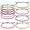 Braided Nylon Thread Cord Bracelets BJEW-SW00049-03-1