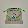201 Stainless Steel Lotus Link Bracelets WGDDDBE-03-1