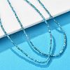 Natural Apatite Beaded Necklaces NJEW-JN02492-02-4