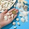 48Pcs 4 Styles Natural Shell Beads BSHE-YW0001-06-3