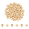Unicraftale 100Pcs Long-Lasting Plated Brass European Beads KK-UN0002-88-1