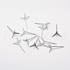 925 Sterling Silver Earrings Settings STER-P032-12S-1