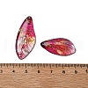 4Pcs Transparent Epoxy Resin Butterfly Wings Pendants RESI-C057-04B-3
