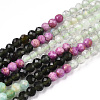 Natural Mixed Gemstone Beads Strands G-D080-A01-03-08-4