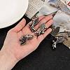 304 Stainless Steel Angel Pendants STAS-M202-02AS-4