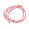 Natural Strawberry Quartz Beads Strands G-E411-09A-4mm-2