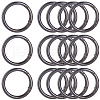SOFPLATE 10Pcs Alloy Spring Gate Rings FIND-SP0001-38B-1