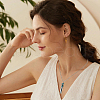 SUPERFINDINGS 2 Sets 2 Style Stainless Steel Perfume Bottle Necklaces Set NJEW-FH0001-08-6