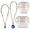 Eco-Friendly Korean Waxed Polyester Braided Adjustable Necklace Makings NJEW-TAC0015-01-1