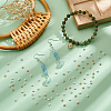 BENECREAT 120Pcs 2 Colors Alloy Spacer Beads. Textured FIND-BC0005-38-5