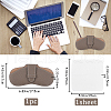 CREATCABIN 1Pc PU Leather Glasses Case AJEW-CN0002-38C-2