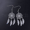 Tarnish Resistant 201 Stainless Steel Chandelier Earrings STAS-S105-JN361-1-1