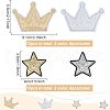 Fingerinspire 24Pcs 2 Style Computerized Embroidery Cloth Iron on/Sew on Patches DIY-FG0002-85-2