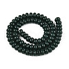 Opaque Spray Painted Glass Beads GLAA-ZX008-8mm-18X-2