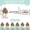 SOFPLATE 30Pcs  Alloy Toggle Clasps FIND-SP0001-56AB-2