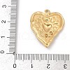 304 Stainless Steel Pendants STAS-S175-43H-G-3