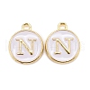 Golden Plated Alloy Charms ENAM-S118-01N-1