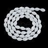 Electroplate Imitation Jade Glass Beads Strands EGLA-N013-J6mm-D03-2