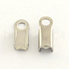 Tarnish Resistant 304 Stainless Steel Folding Crimp Ends X-STAS-R063-28-1