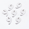 Tarnish Resistant 201 Stainless Steel Pendants STAS-F128-01P-9-1-1