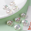 Transparent Acrylic Beads TACR-S152-09B-06-6