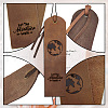 Cowhide Leather Labels AJEW-WH0386-0006-4