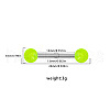 316L Surgical Stainless Steel & Acrylic Nipple Rings WG5A247-09-1