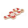 Christmas Theme Alloy Enamel Pendants ENAM-K074-02C-01-2