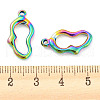 304 Stainless Steel Pendants STAS-I202-23RC-3