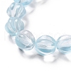 Transparent Glass Beads Strands GLAA-F114-02B-07-3